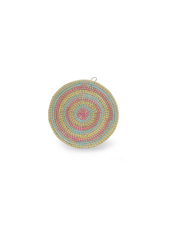 Nef-Nef Homeware Merida Placemat Wicker Multicolour 38x38cm 1pcs