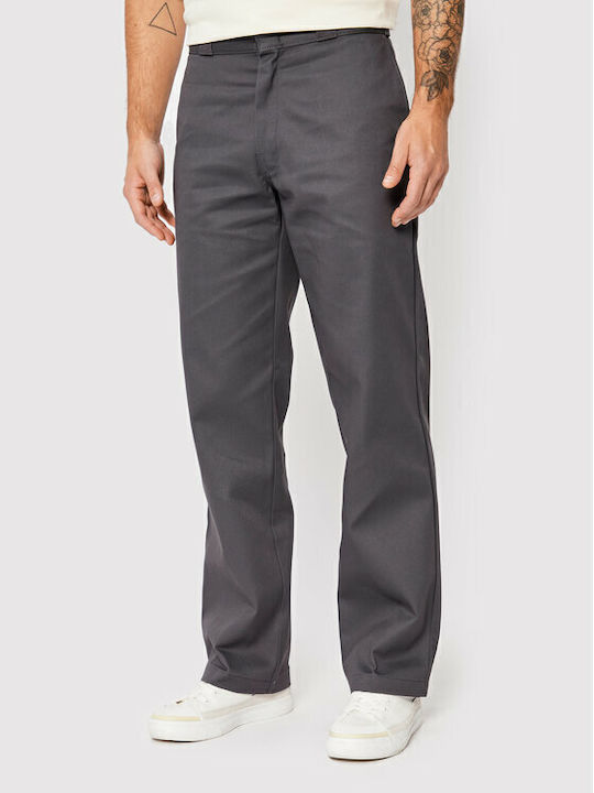 Dickies Work Trousers Chino Charcoal Grey