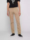 Schino-slim D Trousers Chino Elastic in Slim Fit Beige