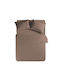 Nef-Nef Homeware Cearșaf Semi Dublu cu Elastic 120x200+30cm. Basic 016797 1185 Mocca