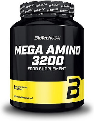 Biotech USA Mega Amino 3200 6400mg 500 ταμπλέτες
