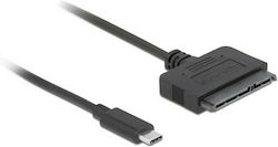 DeLock USB Type-C Μετατροπέας προς 22 pin SATA 6 Gb/s