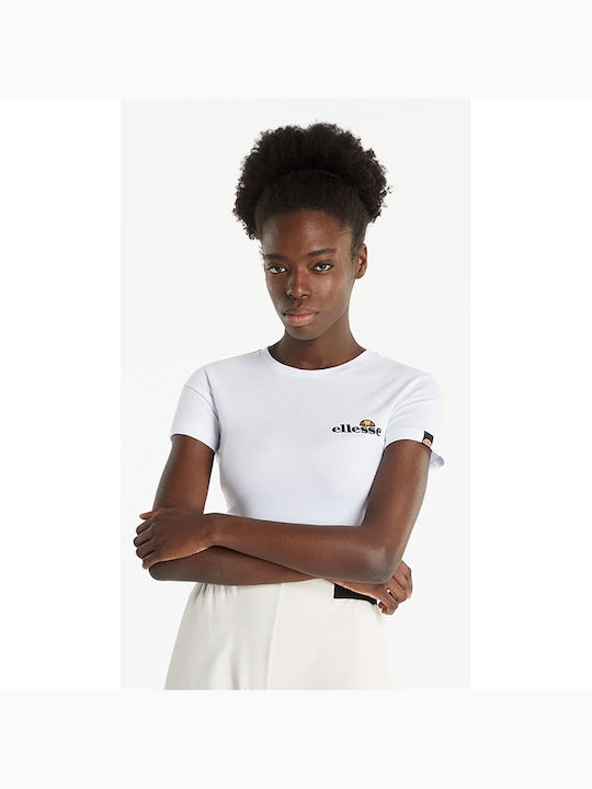 Ellesse Vikins Women's Athletic Crop T-shirt White