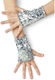 ΑΞ Carnival Gloves Silver 2pcs