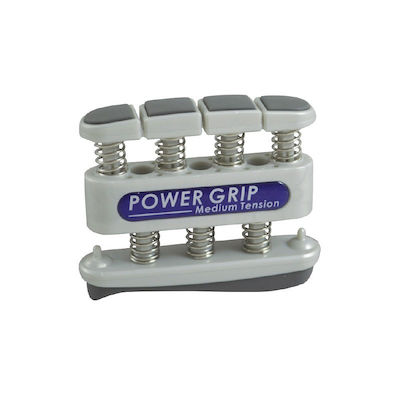 Cando Power Grip Εξασκητής Δακτύλων - Χεριών Γκρι με Αντίσταση έως 30kg