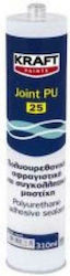 Kraft Joint PU 25 Adhesive Mastic Polyurethane White 310ml