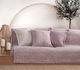 Nef-Nef Homeware Anais Ριχτάρι Πολυθρόνας Ζακάρ 170x180εκ. Purple 030968