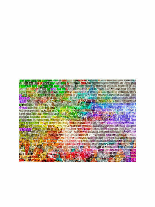 Fototapet de Perete 350x245cm Rainbow Wall Tesatura