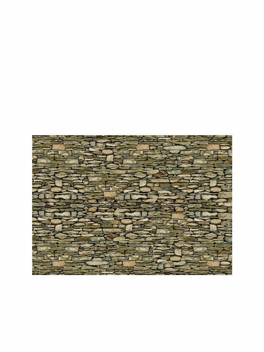 Fototapet de Perete 350x245cm Stone Wall Tesatura Bej