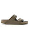 Birkenstock Arizona Birko-Flor Γυναικεία Σανδάλια Ανατομικά Pine Green Narrow Fit