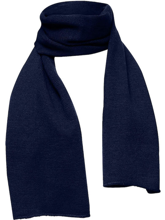 Stamion Ανδρικό Κασκόλ Navy Μπλε