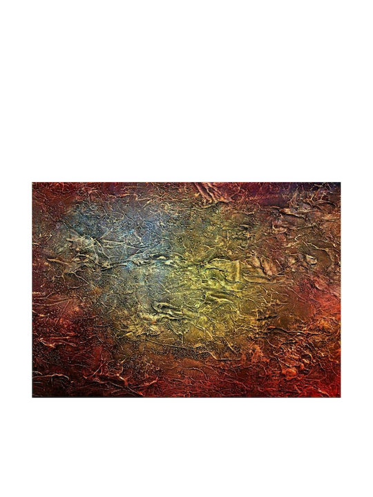 Autocolantă Fototapet de Perete 392x280cm Red Gold Roșie