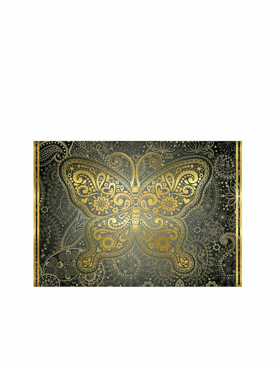 Fototapet de Perete 300x210cm Golden Butterfly Tesatura