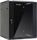 Netrack Wandmontiert Rack-Schrank 15U 60x60cm Schwarz 019-150-66-022
