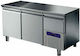 Dominox Gewerbliche Kühltheke 280Es mit 2 Türen L138 x B70 x H86cm.