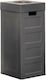 Viomes CUBO Mosaic Plastic Waste Bin 70lt Gray