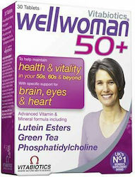 Vitabiotics Wellwoman 50+ Supliment pentru Menopauză 30 file