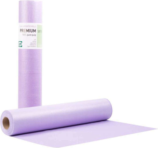 Bournas Medicals Examination Table Roll Premium Standard 40cm x 50m. Purple 1pcs