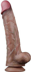 Lovetoy Ρεαλιστικό Dildo με Όρχεις και Βεντούζα Flesh 29cm