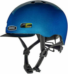 Nutcase Brittany City Bicycle Helmet with MIPS Protection Blue