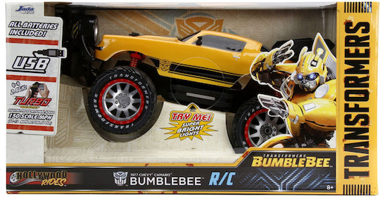 Jada Toys Transformers Elite Bumblebee Τηλεκατευθυνόμενο Αυτοκίνητο Κίτρινο