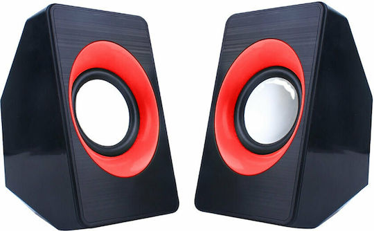 Kisonli A-303 2.0 Speakers 6W Black