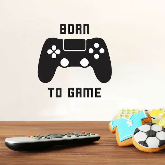 Ango Kids Wall Sticker Born To Game 24x15cm
