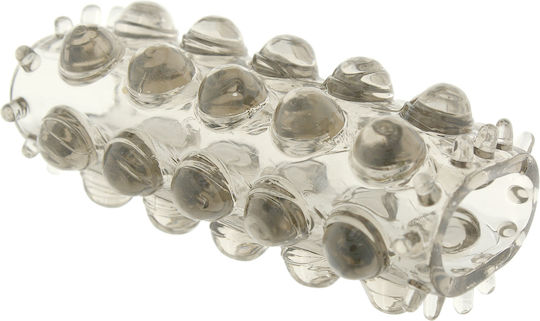 ToyJoy Power Stretchy Sleeve Penis Extension Gray 6.5cm