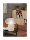 Eglo Cahuama Ceramic Table Lamp for Socket E27 with Black Shade and White Base