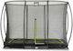 Exit Toys Silhouette Trampoline Draußen 305x214cm mit Netz Schwarzes