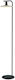 Eglo Mayazes Floor Lamp H162xW31.5cm. with Socket for Bulb GU10 Black