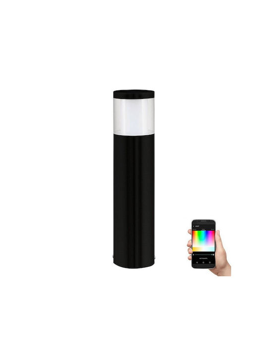 Eglo Basalgo Outdoor Floor Lamp Small Post 9W IP44 for E27 Black