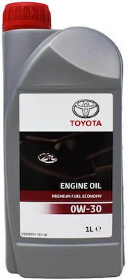 Toyota Συνθετικό Λάδι Αυτοκινήτου Premium Fuel Economy Diesel 0W-30 για κινητήρες Diesel 1lt