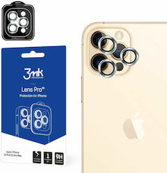 3MK Lens Protection Pro Kameraschutz Gehärtetes Glas Silver für das iPhone 12 Pro Max