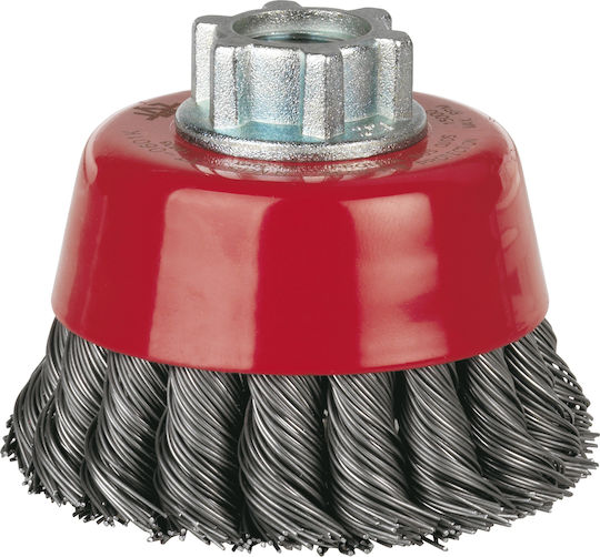 Jaz TT0801LM14 Wire Brush Bell with Bristles 80mm M14