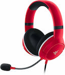 Razer Kaira X For Xbox Over Ear Gaming Headset με σύνδεση 3.5mm Pulse Red