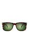 Polar Unisex Sunglasses with Horn-Rimmed Frame 428 Gradient Polarized