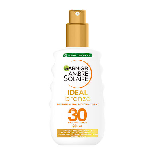 Garnier Ambre Solaire Idean Bronze Sunscreen Body Cream SPF30 Spray 200ml