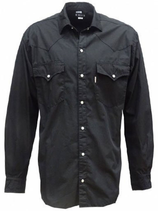 Shirt "Luciano Faketti Stone wash "Black