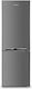 Inventor Ψυγειοκαταψύκτης 293lt Total NoFrost Υ185.8xΠ60xΒ60εκ. Inox PSC1850NFLI