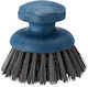 Igeax Plastic Hand Cleaning Brush Blue φ12x10.5cm