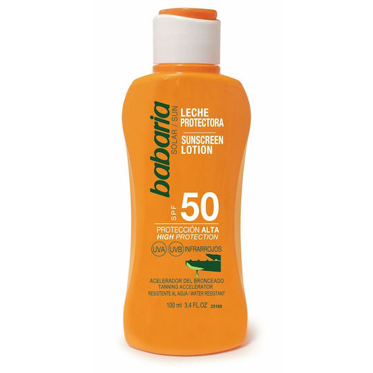 Babaria Aloe Sunscreen Lotion Αντηλιακή Κρέμα Σώματος SPF50 100ml