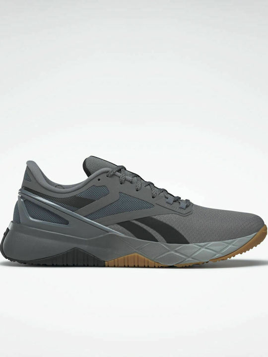 Reebok Nanoflex TR Ανδρικά Αθλητικά Παπούτσια για Προπόνηση & Γυμναστήριο Pure Grey 6 / Core Black / Pure Grey 4