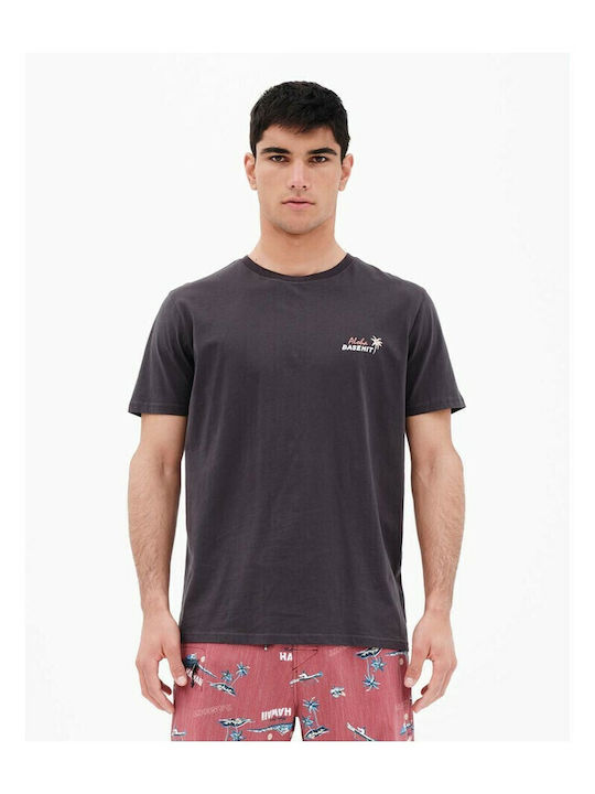 T-shirt Μαύρο