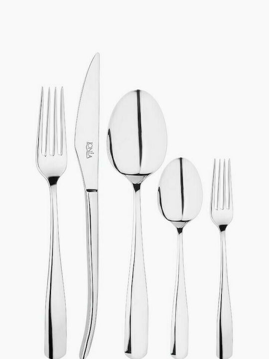 Ionia Moments Set de Tacâmuri Inoxidabil Argintiu 30buc