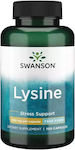 Swanson Free-Form L-Lysine Stressbewältigung 500mg 100 Mützen