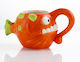 Ceramic Cup Orange 500ml