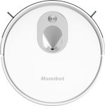 Mamibot EXVAC680S Robot Vacuum Cleaner for Sweeping & Mopping with Mapping and Wi-Fi White