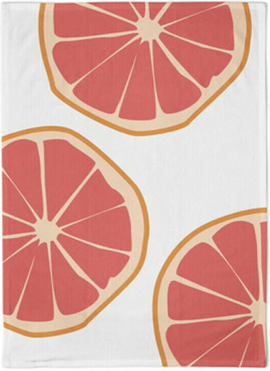Chic Mic Grapefruit Prosop din 100% Bumbac în Culoarea Roșu 50x70cm Chic Mic Grapefruit Prosop din 100% Bumbac în Culoarea Roșu 50x70cm