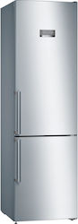 Bosch Ψυγειοκαταψύκτης 368lt Total NoFrost Metal Look KGN397LEQ Bosch Ψυγειοκαταψύκτης 368lt Total NoFrost Metal Look KGN397LEQ